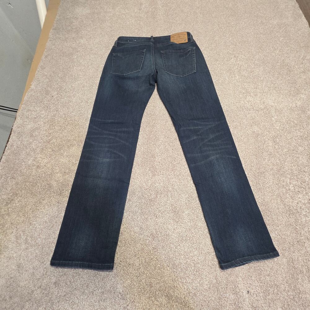 American Eagle Outfitters AEO Extreme Flex Slim Straight Jeans 29x30 Dark Wash